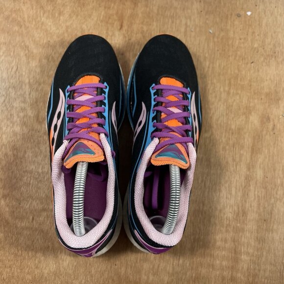 Saucony Endorphin Speed Woman’s Size 9 Shoes Athletic Running Black Sneakers - Picture 5 of 9